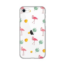 Silikonska futrola PRINT Skin - iPhone 7/8/SE (2020)/SE (2022) Flamingos.