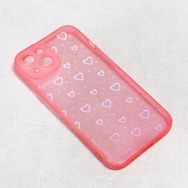 Futrola Heart Color IMD - iPhone 13 roze.