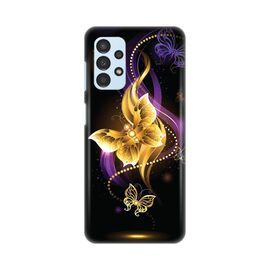 Silikonska futrola PRINT Skin - Samsung A135 Galaxy A13 4G Golden butterfly.