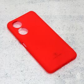 Silikonska futrola Teracell Giulietta - Huawei Honor X7 mat crvena.