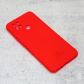 Silikonska futrola Teracell Giulietta - Xiaomi Redmi 10C mat crvena.
