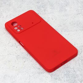 Silikonska futrola Teracell Giulietta - Xiaomi Poco X4 Pro 5G mat crvena.
