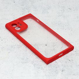 Futrola Candy frame za iPhone 12 6.1 crvena.