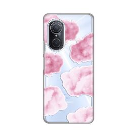 Silikonska futrola PRINT Skin - Huawei Nova 9 SE Pink Clouds.