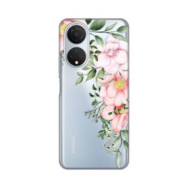 Silikonska futrola PRINT Skin - Huawei Honor X7 Gentle Rose Pattern.