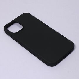 Silikonska futrola Teracell Giulietta - iPhone 14 mat crna.