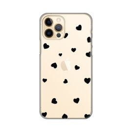 Silikonska futrola PRINT Skin - iPhone 12/12 Pro 6.1 Hearts.