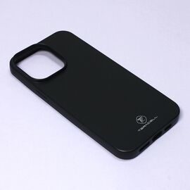 Silikonska futrola Teracell ultra tanka (skin) - iPhone 14 Pro mat crna.
