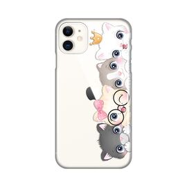 Silikonska futrola PRINT Skin - iPhone 11 6.1 Cats.