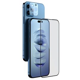 Tempered glass Nillkin 2u1 HD - iPhone 14 Pro crna.