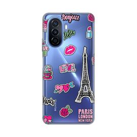 Silikonska futrola PRINT Skin - Huawei Nova Y70/Nova Y70 Plus Love Paris.