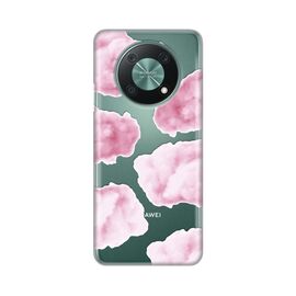Silikonska futrola PRINT Skin - Huawei Nova Y90 Pink Clouds.