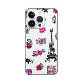 Silikonska futrola PRINT Skin - iPhone 14 Pro Love Paris.