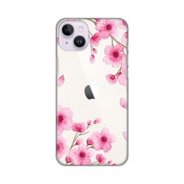 Silikonska futrola PRINT Skin - iPhone 14 Plus Rose flowers.