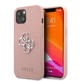 Futrola Guess Saffiano Big - iPhone 13 roza (GUHCP13MSA4GSPI).