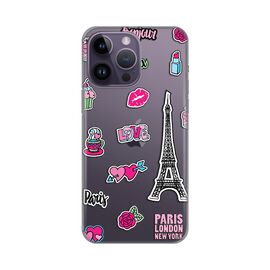 Silikonska futrola PRINT Skin - iPhone 14 Pro Max 6.7 Love Paris.