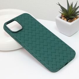 Futrola Weave case - iPhone 14 Plus zelena.