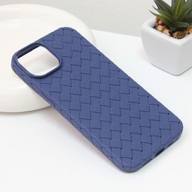 Futrola Weave case - iPhone 14 plava.