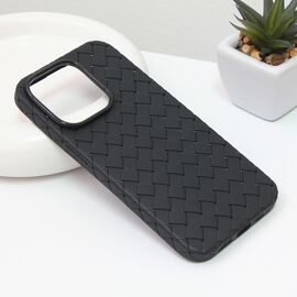 Futrola Weave case - iPhone 14 Pro crna.