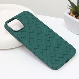 Futrola Weave case - iPhone 13 zelena.