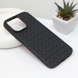 Futrola Weave case - iPhone 14 Pro Max 6.7 crna.