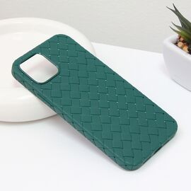 Futrola Weave case - iPhone 12 6.1 zelena.