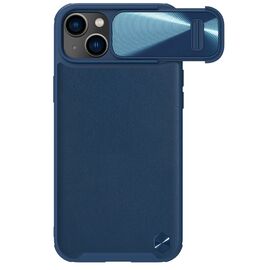 Futrola Nillkin CamShield Leather S - iPhone 14 Plus plava.