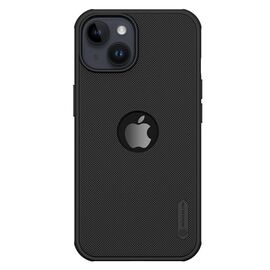 Futrola Nillkin Scrub Pro - iPhone 14 crna (sa otvorom za logo).