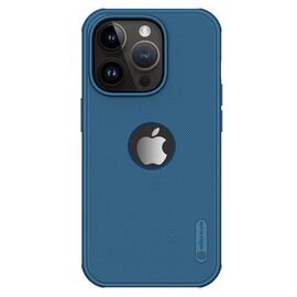 Futrola Nillkin Scrub Pro - iPhone 14 Pro plava (sa otvorom za logo).