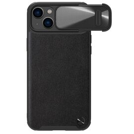 Futrola Nillkin CamShield Leather S - iPhone 14 Plus crna.