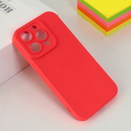 Futrola Silikon color - iPhone 14 Pro crvena.