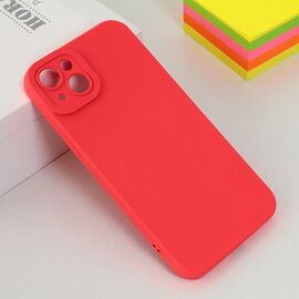 Futrola Silikon color - iPhone 14 Plus crvena.