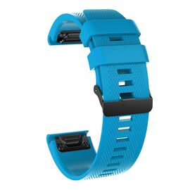 Narukvica sporty - Garmin Fenix 3/5X/6X smart watch 26mm svetlo plava.