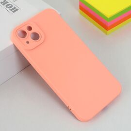Futrola Silikon color - iPhone 14 Plus roze.