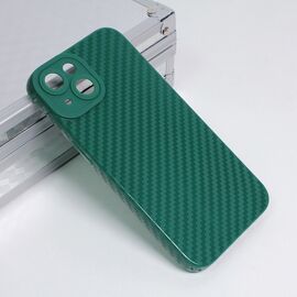 Futrola Silikon Line - iPhone 14 tamno zelena.
