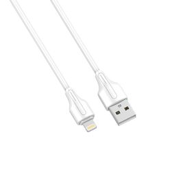 Data kabl LDNIO LS542 2.1A USB na Lightning beli 2m.