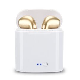 Bluetooth slusalice Airpods i7s TWS zlatne HQ.