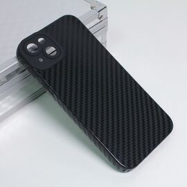 Futrola Silikon Line - iPhone 14 Plus crna.