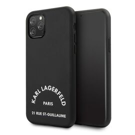 Futrola Karl Lagerfeld PU Leather ST Guillame - iPhone 11 Pro Max 6.5 crna (KLHCN65NYBK).