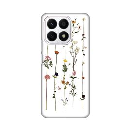 Silikonska futrola PRINT Skin - Huawei Honor X8a Flower.