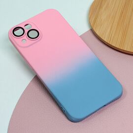 Futrola Rainbow Spring - iPhone 14 roze plava.