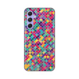 Silikonska futrola PRINT Skin - Samsung A546B Galaxy A54 5G Colorful cubes.