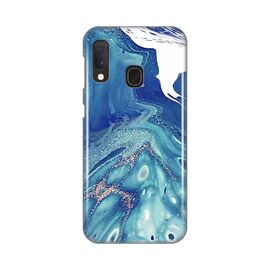 Silikonska futrola PRINT - Samsung A202 Galaxy A20E Blue Marble.