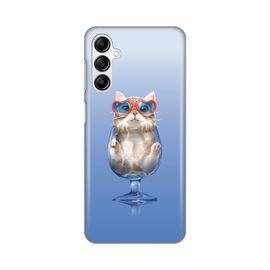 Silikonska futrola PRINT - Samsung A146B Galaxy A14 4/5G Funny Cat.
