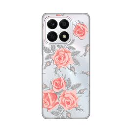 Silikonska futrola PRINT Skin - Huawei Honor X8a Elegant Roses.