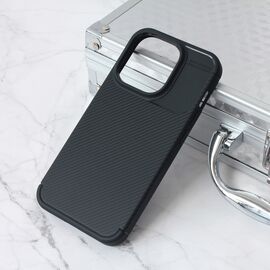 Futrola Defender Carbon - iPhone 15 Pro 6.1 crna.