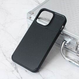 Futrola Defender Carbon - iPhone 15 Pro Max 6.7 crna.