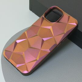 Futrola Shiny Diamond - iPhone 15 roze.