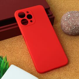 Silikonska futrola Teracell Giulietta - Xiaomi Redmi 12 mat crvena.