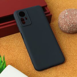 Silikonska futrola Teracell Giulietta - Xiaomi Redmi Note 12S (EU) mat crna.